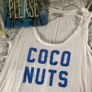 Express One Eleven Coconut Tank Top
